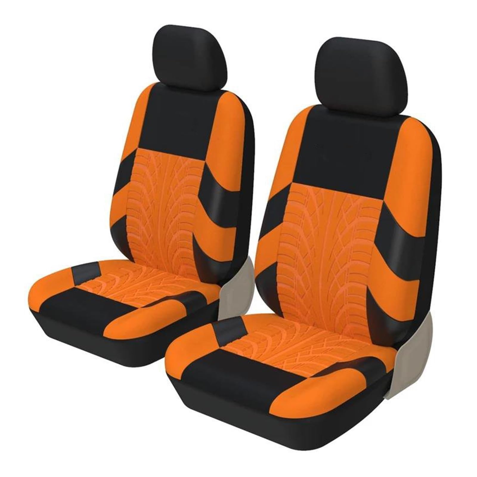 ERUEUBGRM Sitzschoner Für Mazda 3 Autositzbezüge Sitzbezug Set Kissen(Orange) von ERUEUBGRM