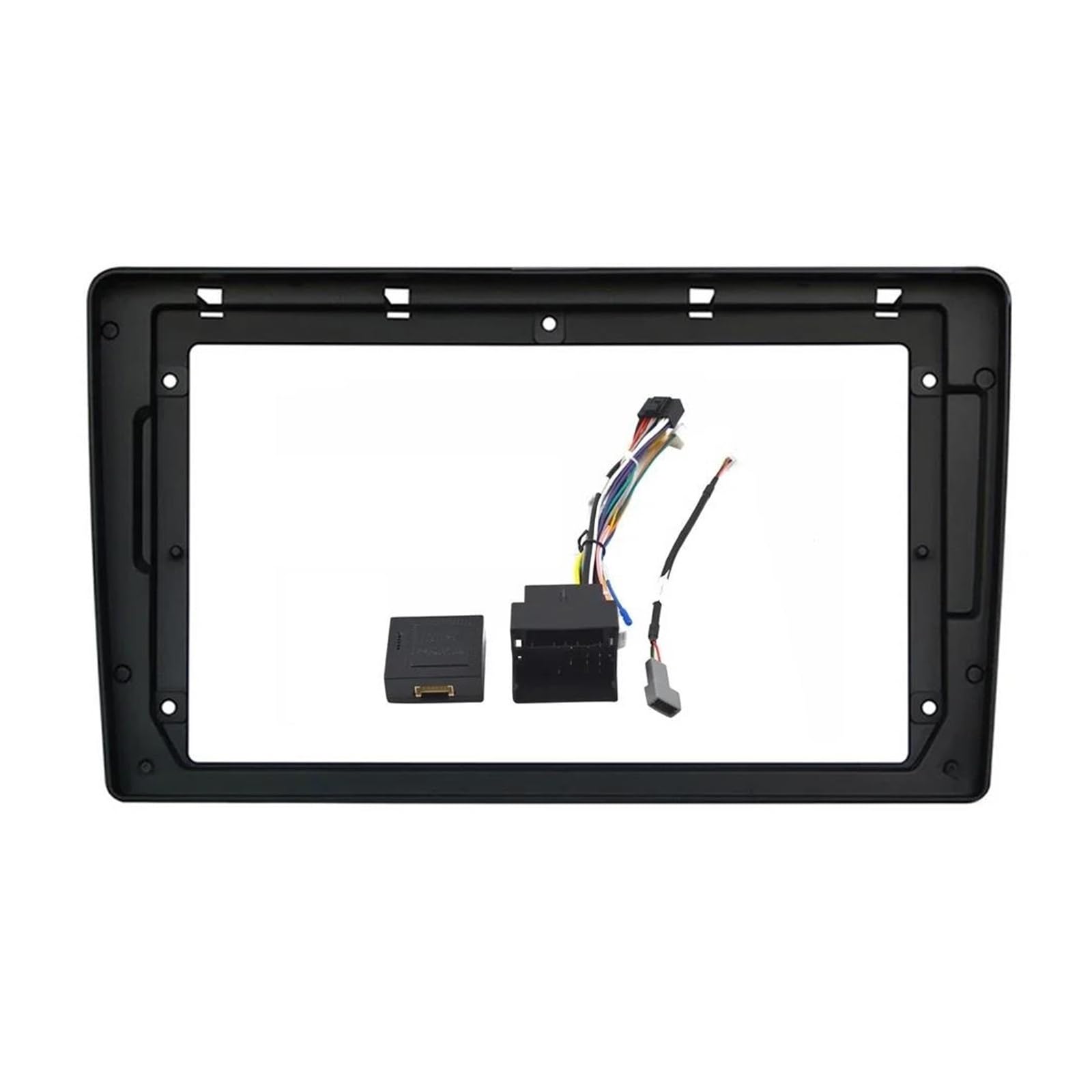 Für Citroen Für Berlingo 2015 2016 2017 2018 Autoradio Blenden Stereo Player 2 Din Headunit Panel Armaturenbrett Rahmen Radioblende-Rahmen(Rahmenkabel Canbus) von ERUEUBGRM