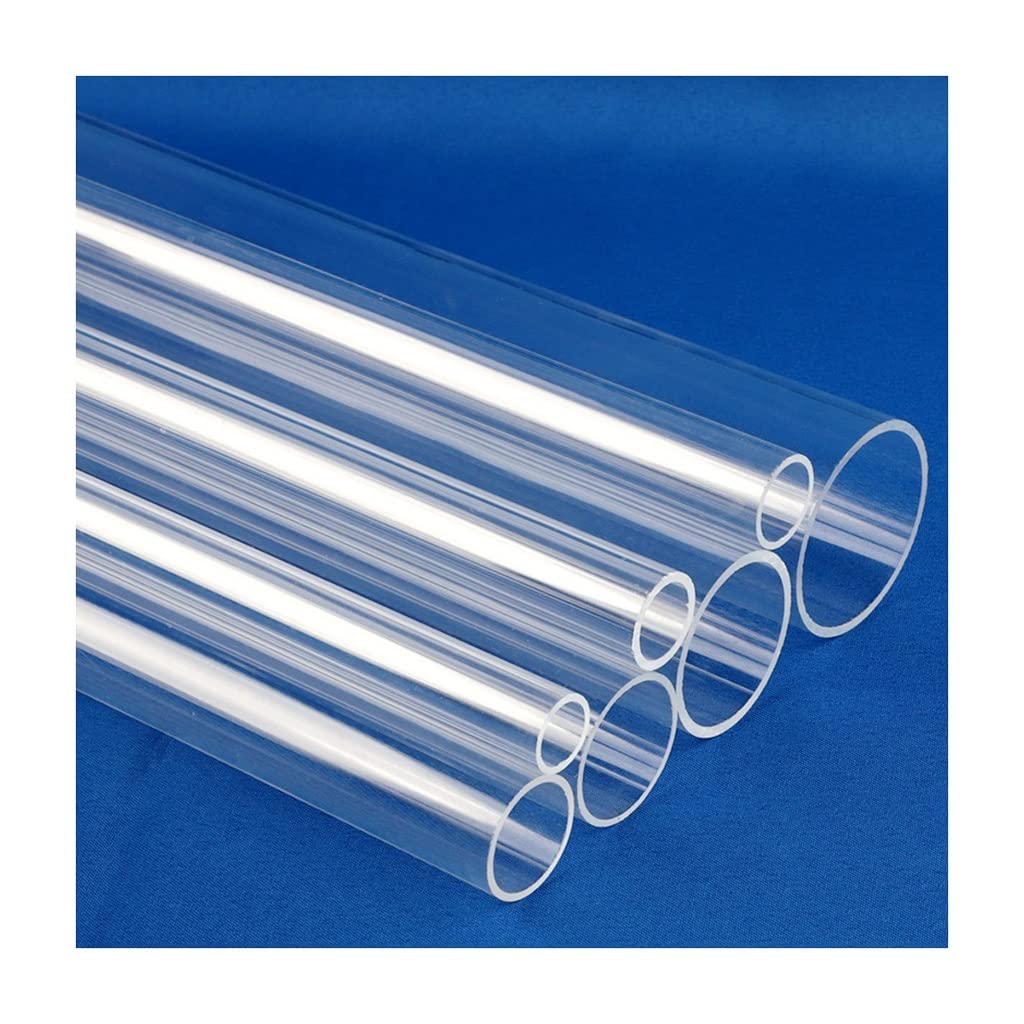 U-förmiger Gummidichtungsstreifen, Gummikantenschu 1pcs 50cm Length Clear, for Fish Tank Aquarium Supplies Hydroponics Watering Transparent Pipe(50mm) von ERVDKXCOI