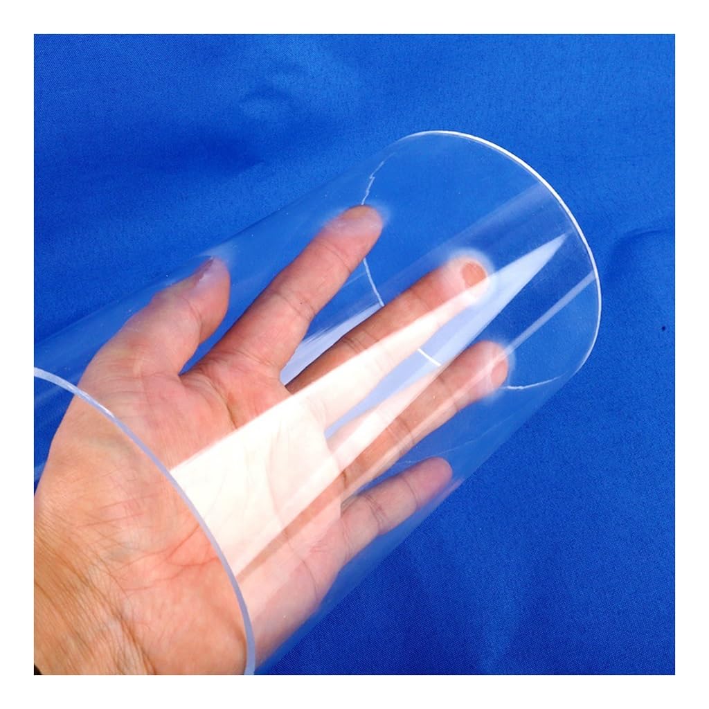 U-förmiger Gummidichtungsstreifen, Gummikantenschu 1pcs Transparent Clear Acrylic Pipe, for DIY Home Decoration Stress Relief Aquarium Fish Tank Accessories PMMA Tube 110mm~160mm Supplies(Length 20cm von ERVDKXCOI