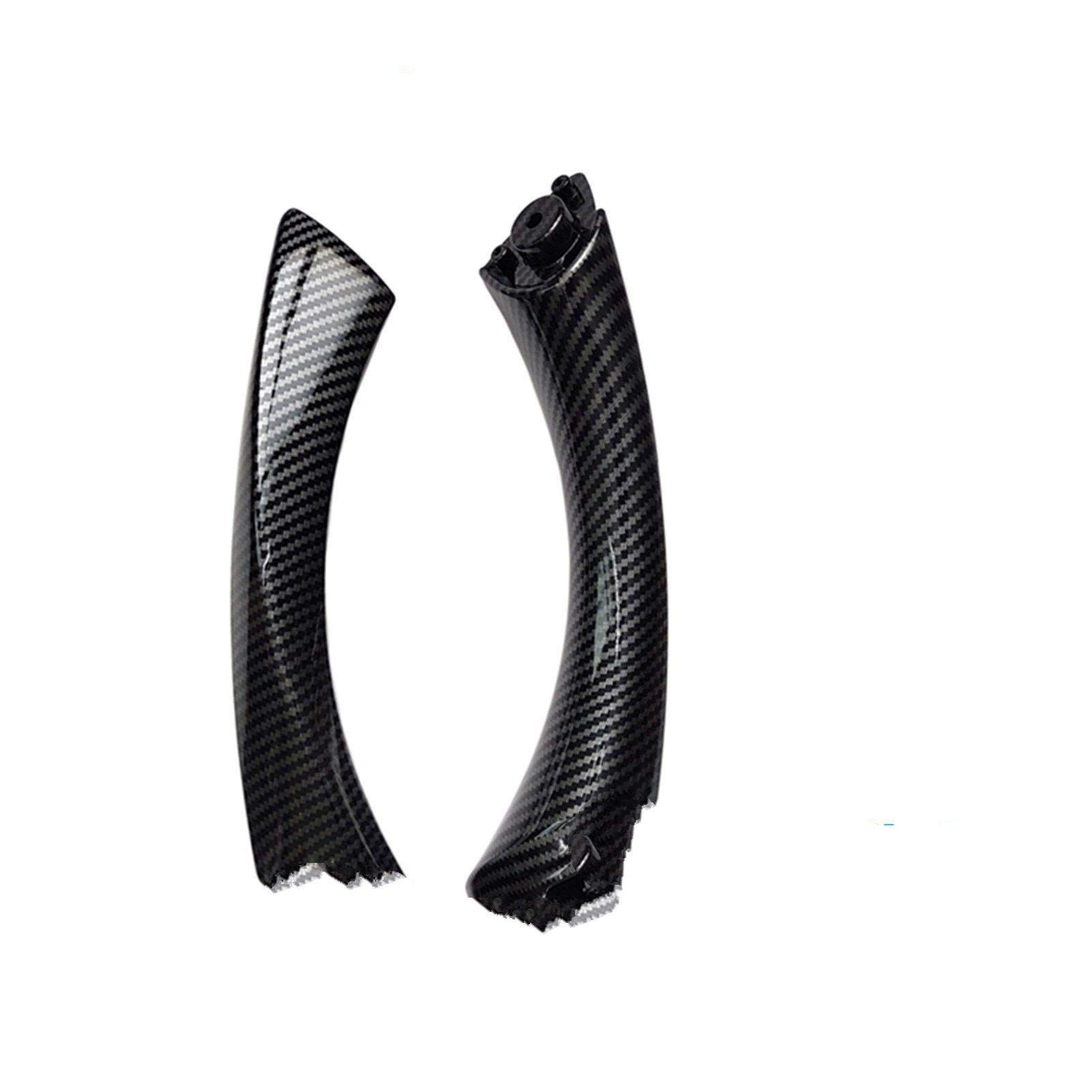 ERYCUN ABS LHD RHD Qualitäts-Innentürgriff mit ABS-Abdeckung, for, for 3er E90 E91 E92 316 318 320 325 328i 2004-2012 Türdrücker(Carbonfiber Right) von ERYCUN