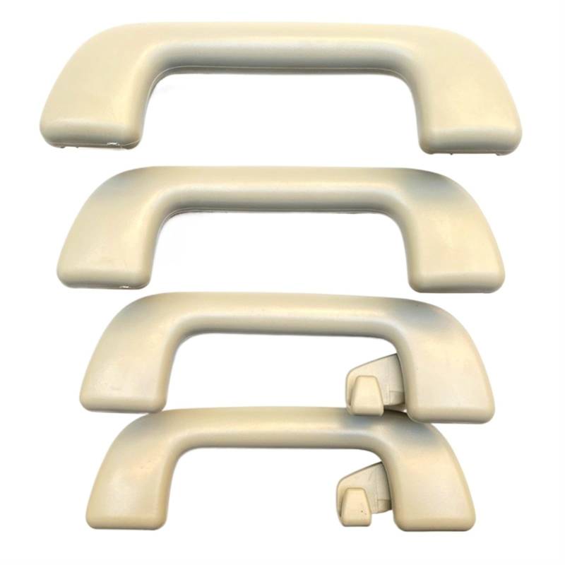 ERYCUN Auto-Dachziehgriff Haltegriff Grau mit Haken, for Toyota, for Corolla, for RAV4, Yaris Vios OEM:74610-52020 Am Dach montierte Haltegriffe(A set of 4pcs beige) von ERYCUN