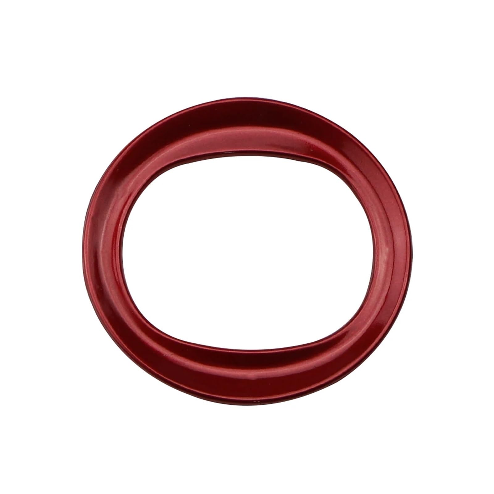 ERYCUN Auto-Lenkrad-Mittelring-Abdeckung, Logo-Emblem, Dekoration, Zieraufkleber, passend for Mazda, for 6 3 Axela CX-3 CX3 CX-5 CX5, Zubehör Formteile Deckel(Red) von ERYCUN