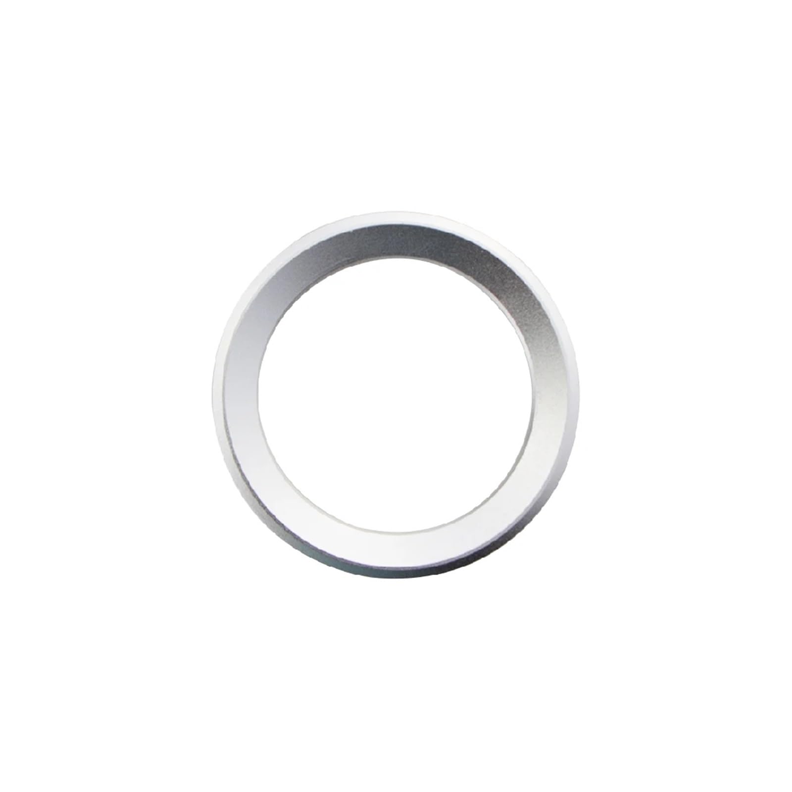 ERYCUN Auto Styling Dekoration Ring Lenkrad Trim Kreis Aufkleber, for, for M3 M5 E36 E46 E60 E90 E92 X1 F48 X3 X5 X6, Auto Aufkleber Formteile Deckel(Sliver) von ERYCUN