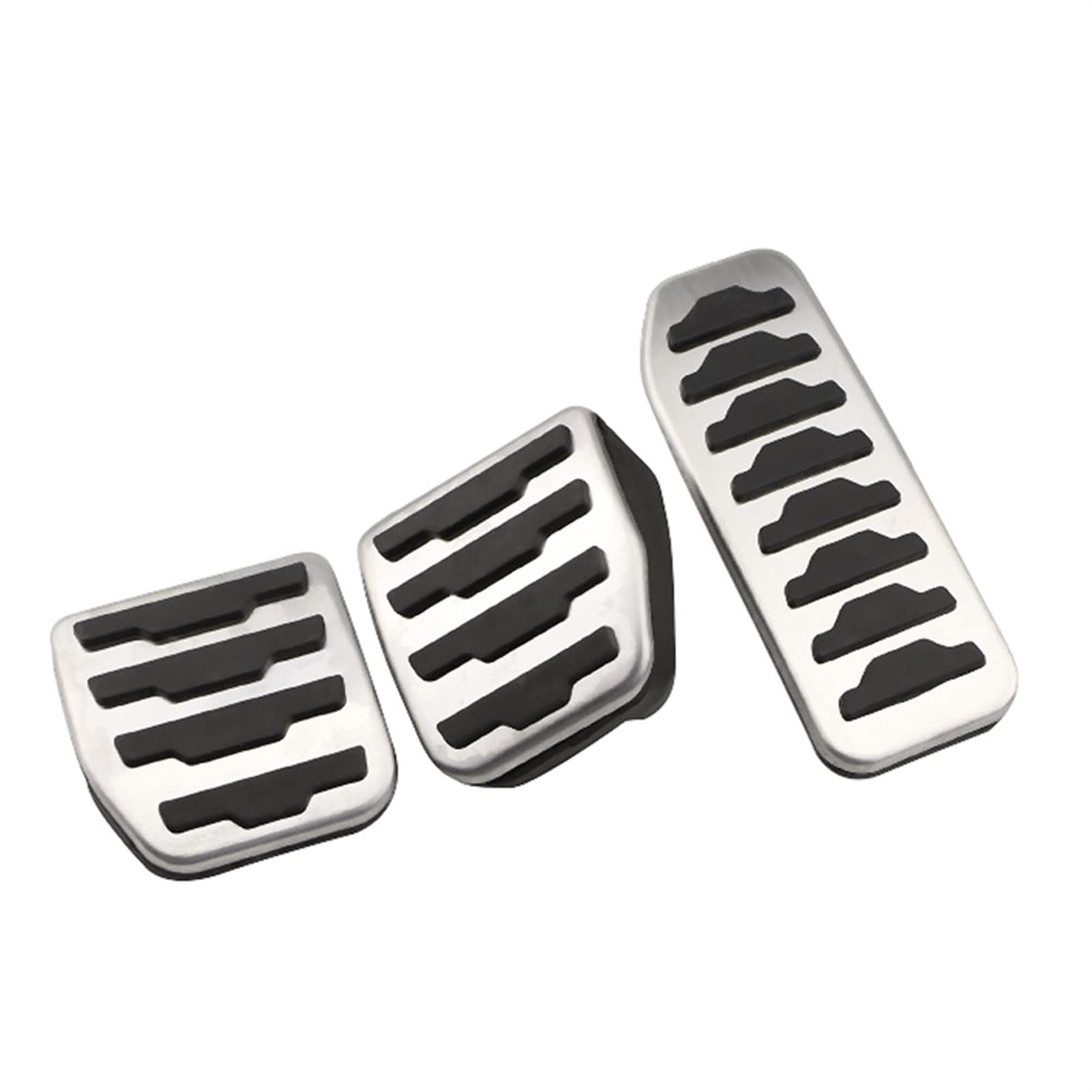 ERYCUN Autopedale, Autopedale, Bremspedal, Fußstütze, Pedalauflage, Abdeckung, Auto-Styling, for Land Rover, Freelander 2007–2015, Linkslenker Kupplungspedalabdeckung(3Pcs MT Without Rest) von ERYCUN