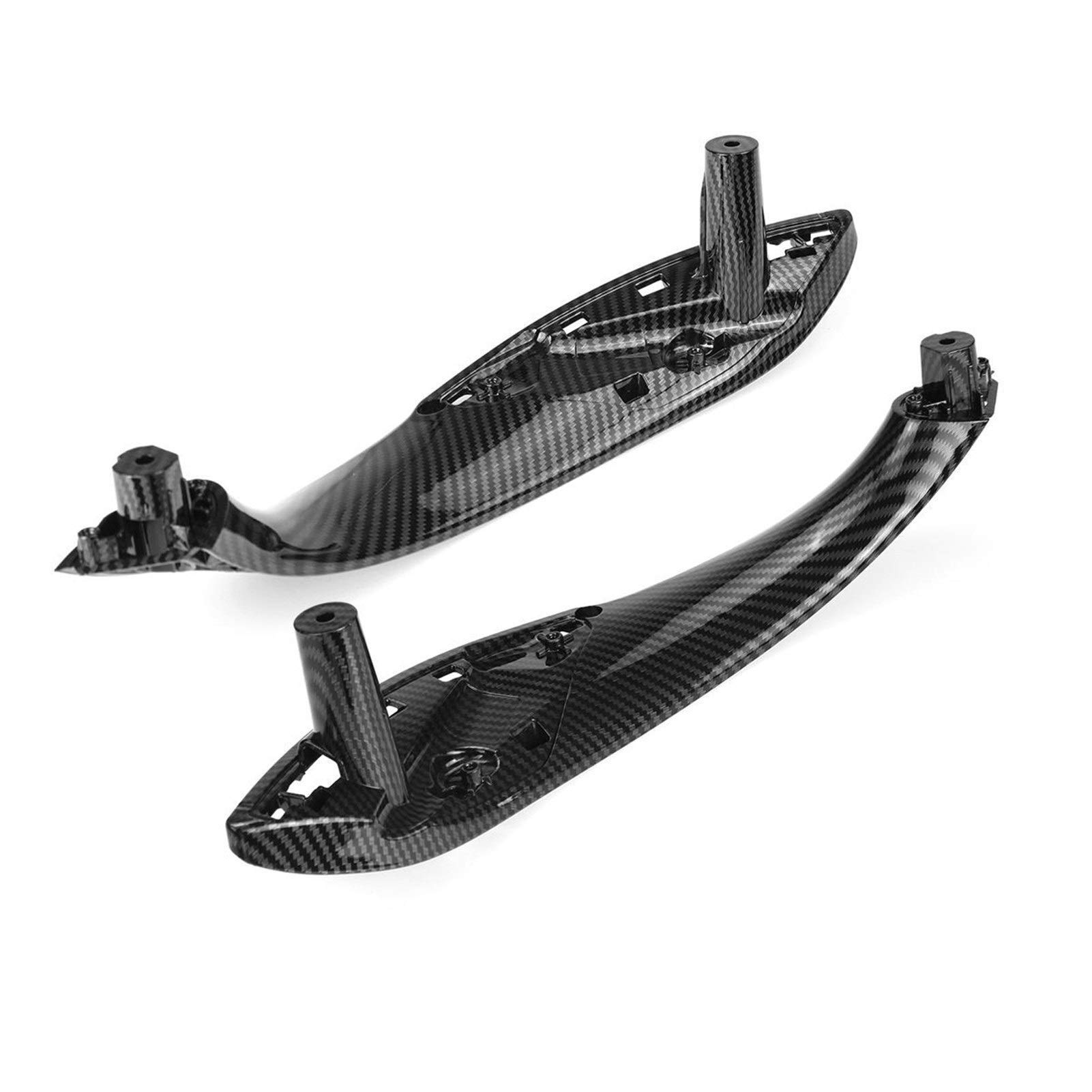 ERYCUN Carbonfaser-Optik Auto-Heckinnenverkleidung Türzuziehgriff Innentürgriffabdeckung, for, for F30 F80 F82 F31 F32 F33 F35 2013-2017 Türdrücker(Rear Left Right) von ERYCUN