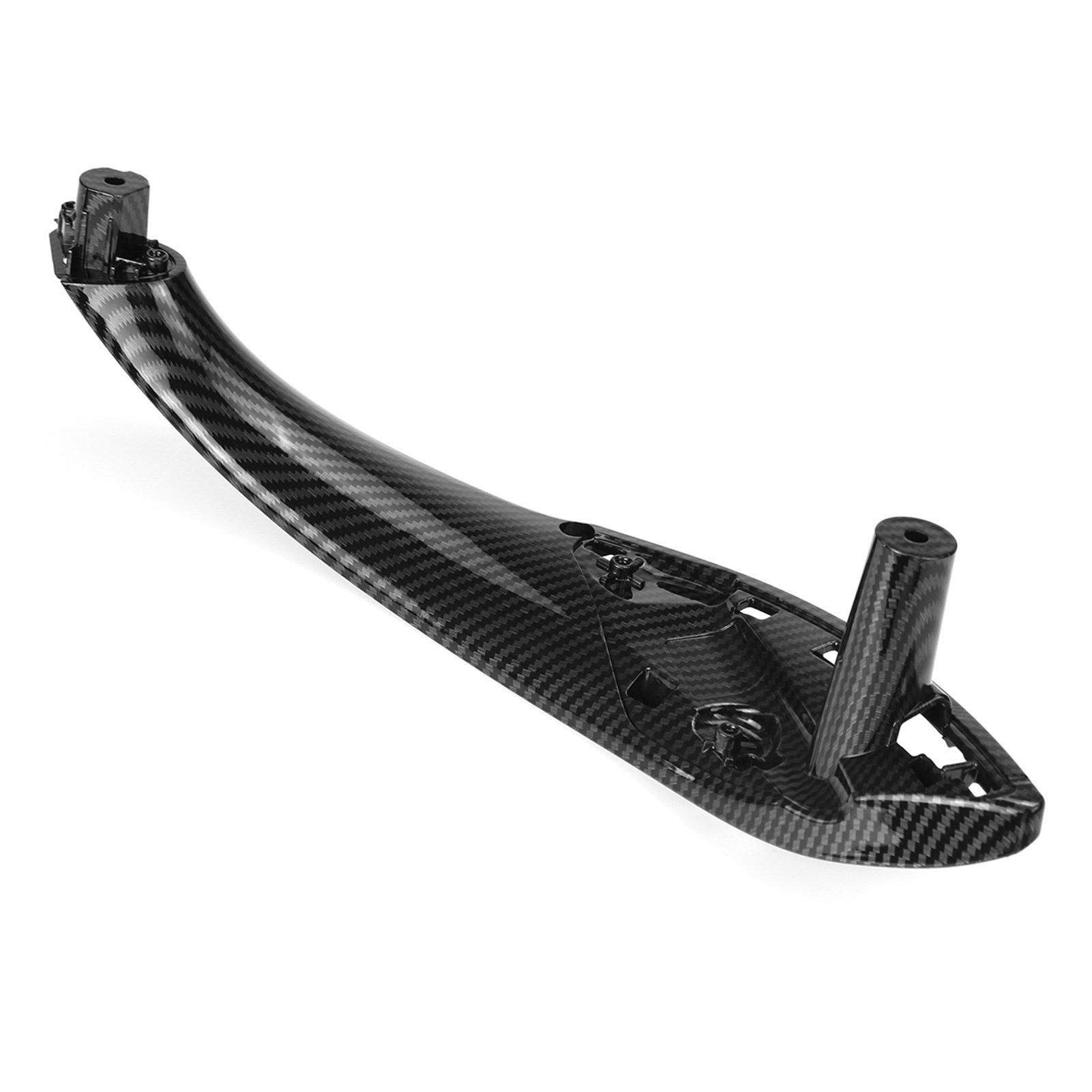 ERYCUN Carbonfaser-Optik Auto-Heckinnenverkleidung Türzuziehgriff Innentürgriffabdeckung, for, for F30 F80 F82 F31 F32 F33 F35 2013-2017 Türdrücker(Rear Right) von ERYCUN