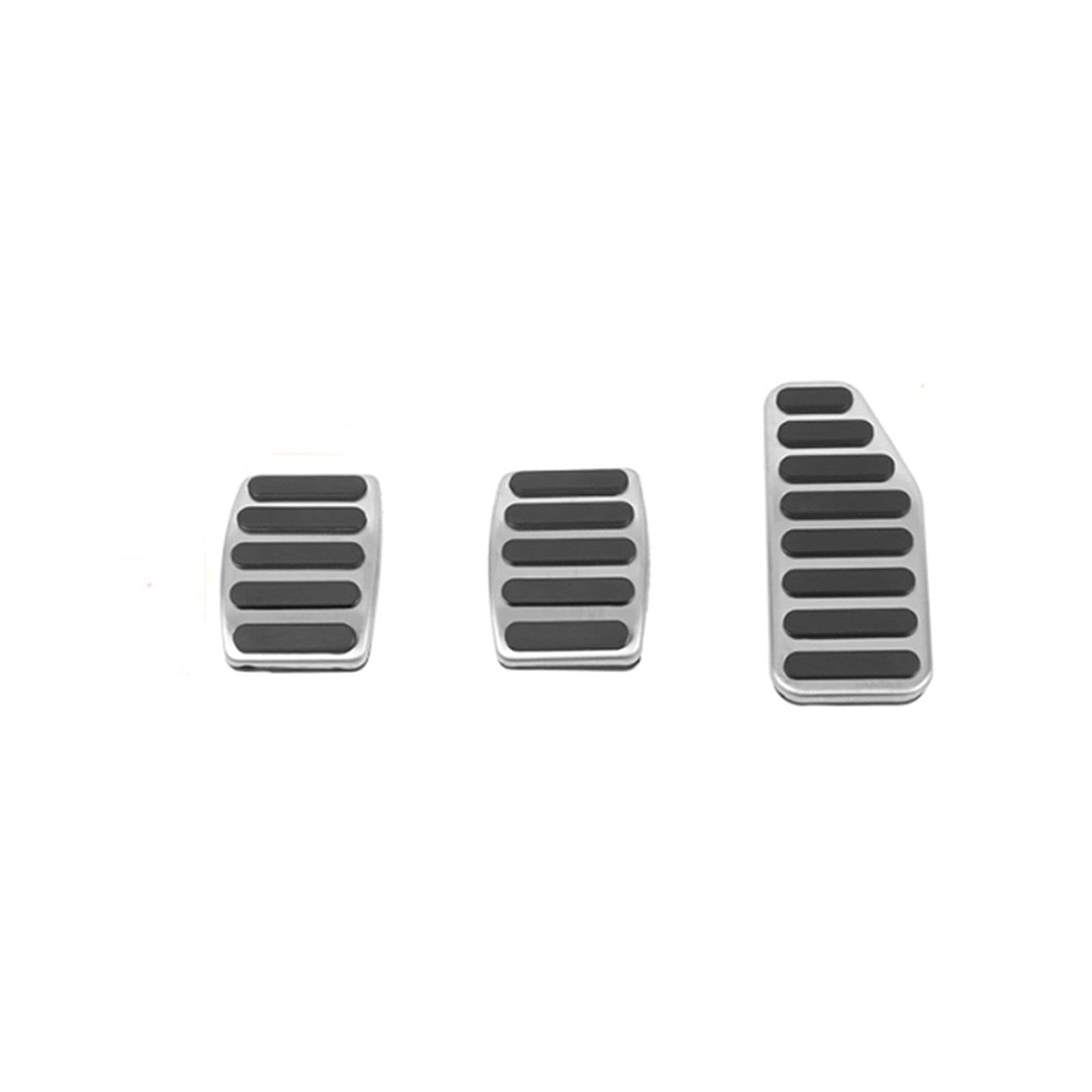 ERYCUN Linke Fußstütze Pedale Auto Bremspedal Abdeckung Jimny, for Suzuki, Jimny 2010-2022 Zubehör Kupplungspedalabdeckung(3pcs for manual gear) von ERYCUN