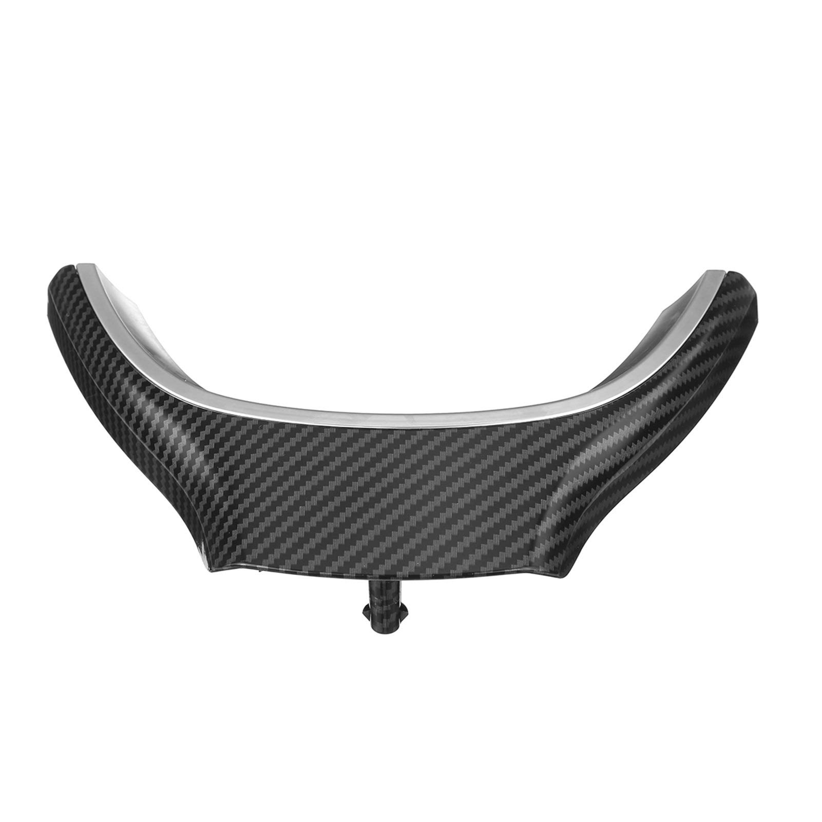 ERYCUN Schwarz/Carbonfaser-Optik, Lenkrad-Innenverkleidung, for, 5er 7er F10 F11 F18 F07 F1 F02 32336787421 Formteile Deckel(Carbon Fiber Look) von ERYCUN