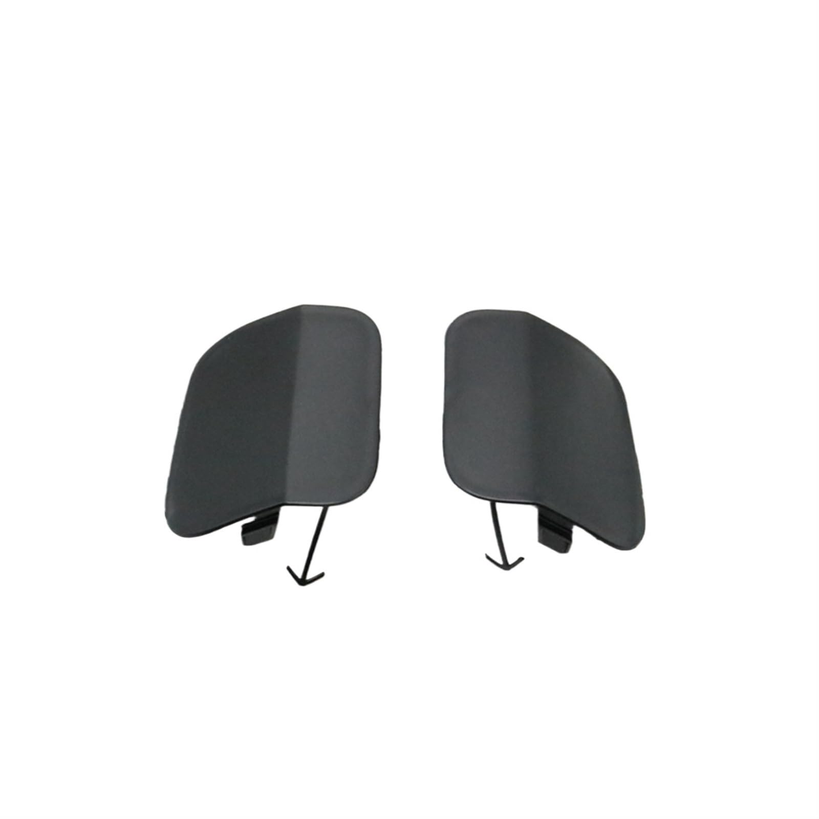 ERYCUN Unlackierte Kunststoff-Auto-Frontstoßstangen-Abschlepphaken-Augen-Abdeckkappe, for Toyota, Highlander Kluger 2021 2022 Abschlepphaken-Maske(Left and Right) von ERYCUN