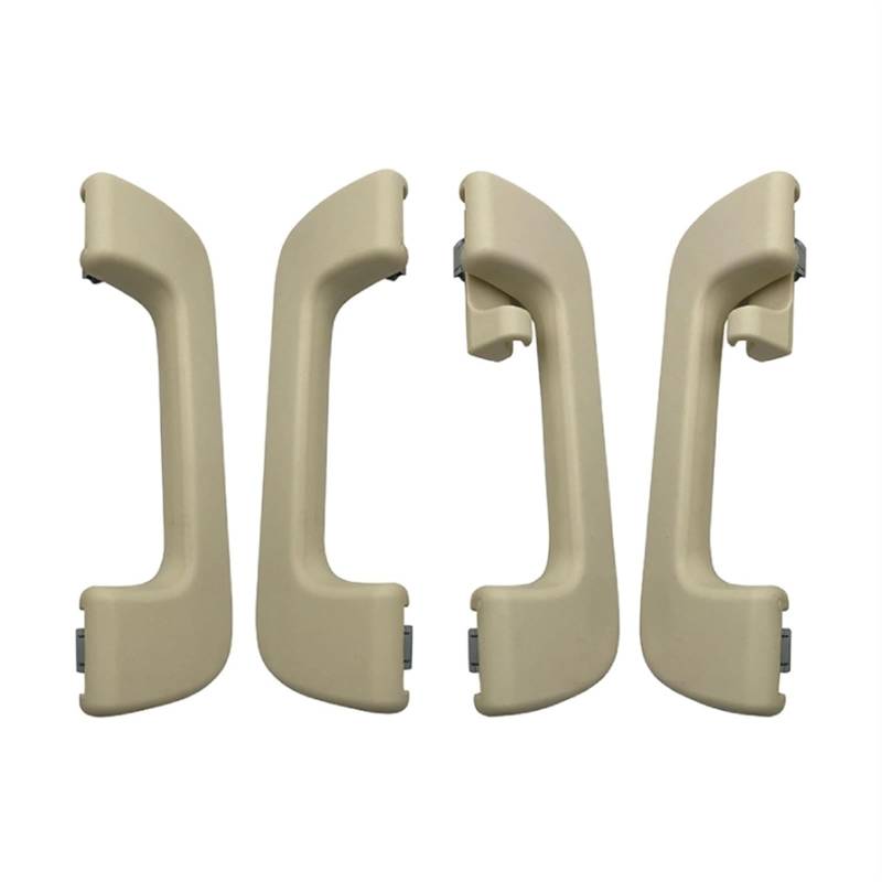 ERYCUN Vorne Hinten Links Rechts Dach Griff Halten, for Audi, A4 S4 A5 S5 A3 A1 Q3 COUPE QUATTRO 2008-2014 Am Dach montierte Haltegriffe(Beige 1 set 4pcs) von ERYCUN