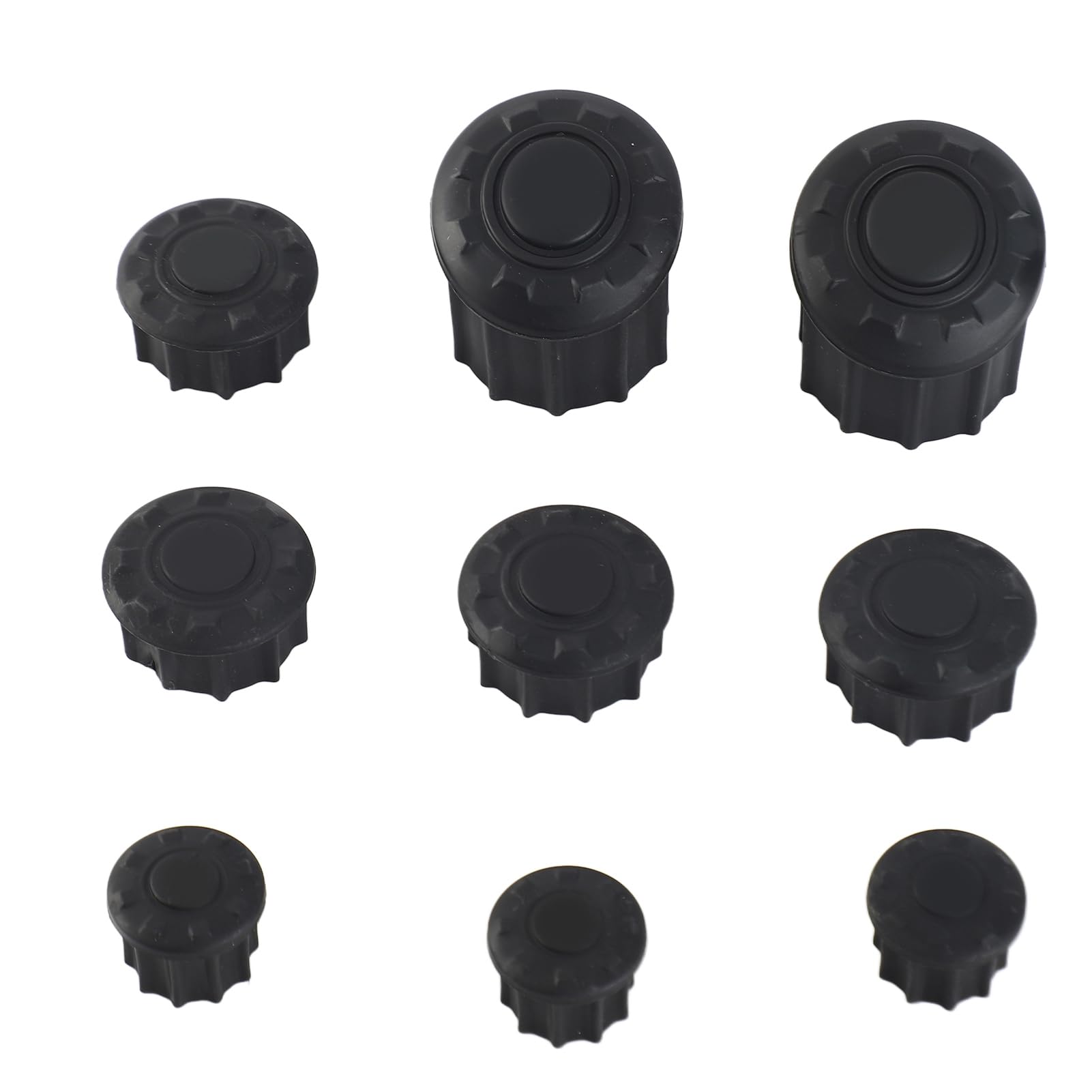 ERYUE Motorrad-Rahmenloch-Abdeckkappen-Stecker-Set für R1200GS LC Adventure 14–18, ABS-Material, Rostfrei von ERYUE