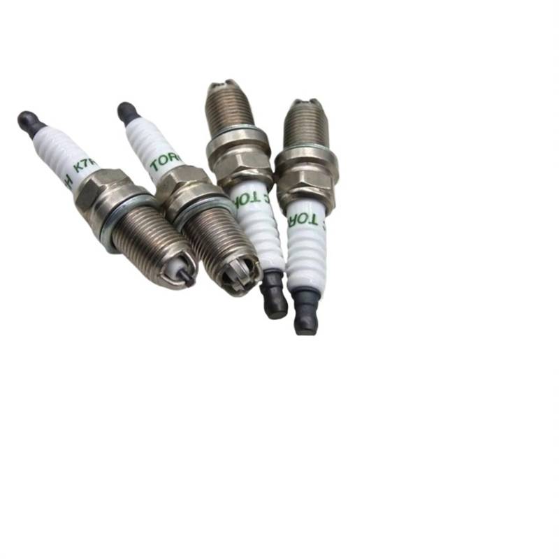 4 Stück, geeignet for Autoteile, Autoteile, Zündkerzenbaugruppe OE/481F-3707010 A3 A5 T11 A11 spark plug von ERpsdvsss