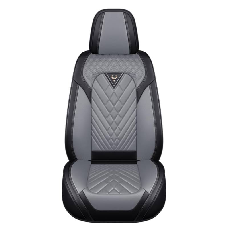 ESMOPA Autositzbezüge Universal-Set für Benz c Class C200 w204/c200 w203/c220 w205/c180 w202/c250 w205 Seat Protector—grau von ESMOPA