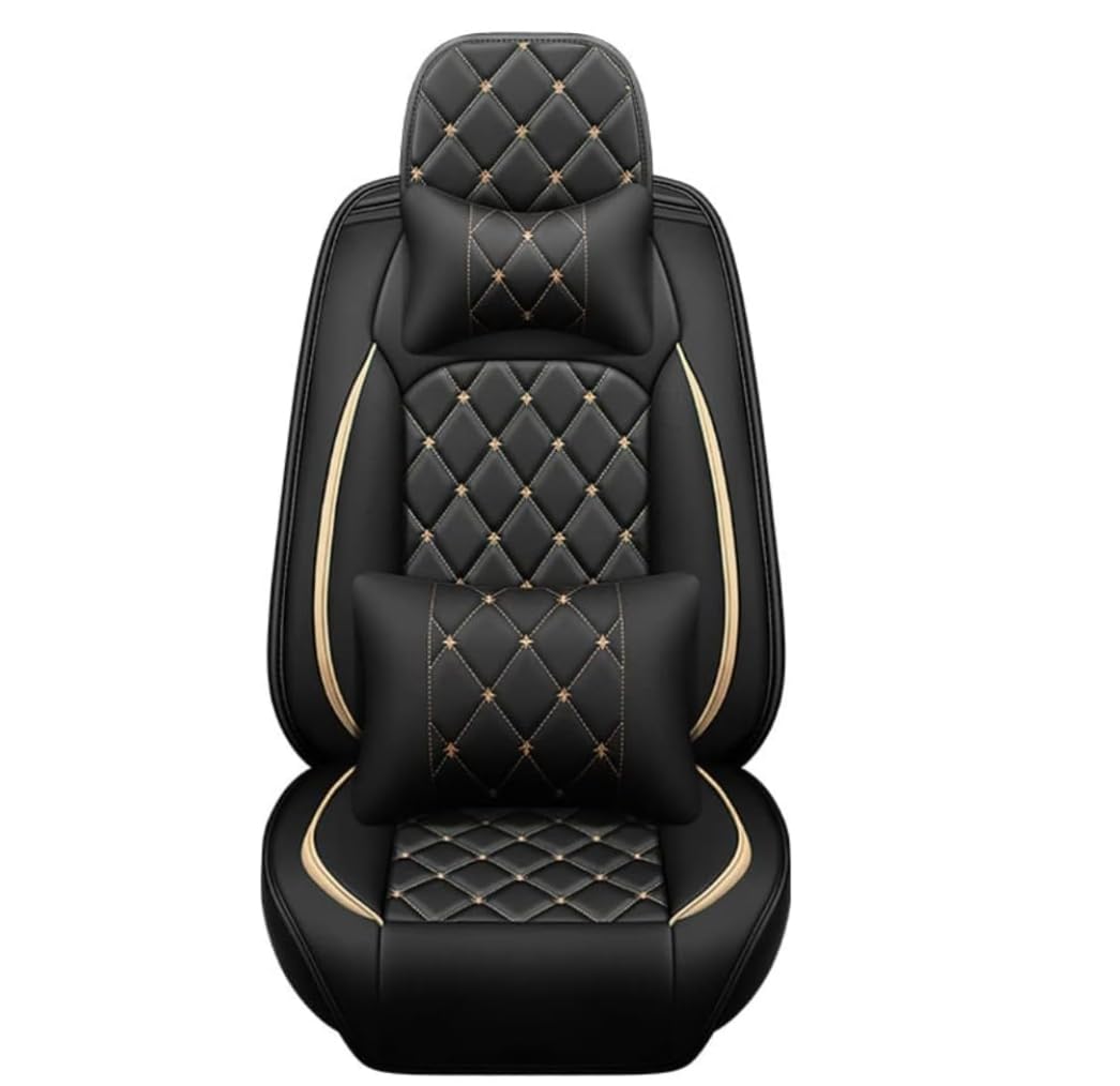 ESMOPA Autositzbezüge Universal-Set für Renault Kadjar 2015-2021 Seat Protector/Gold Deluxe Edition von ESMOPA