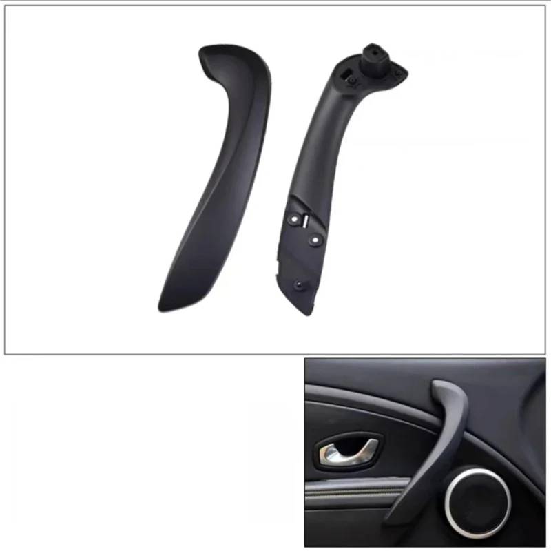 Auto-Innentürgriff Für Megane 3 III Für Fluence 2008 2009 2010 2011 2012-2016 Innenausstattung Auto Vorne Links Rechts Innentürgriff Mit Abdeckung 809600015R 197012651 Türinnengriff(Left Set) von ESPYN