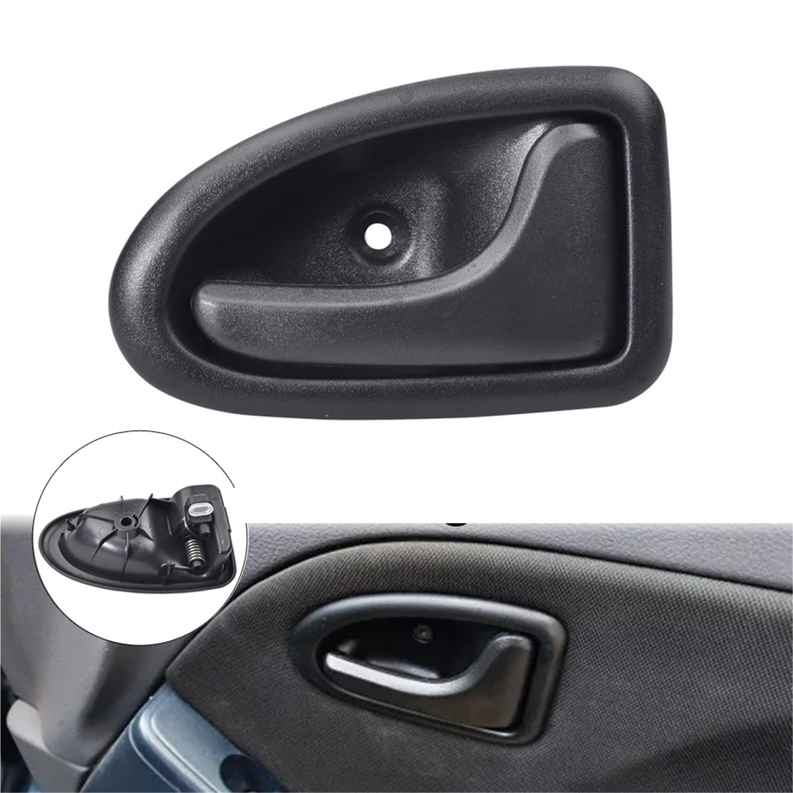 Auto-Innentürgriff Für Opel Für Vivaro 2001 2002 2003 2004 2005 2006 2007 2008 2009 2010 2011 2012 2013 2014 Auto Innen Tür Griff Vorne Links/Rechts Seite 7700432705 Türinnengriff(Black RR) von ESPYN