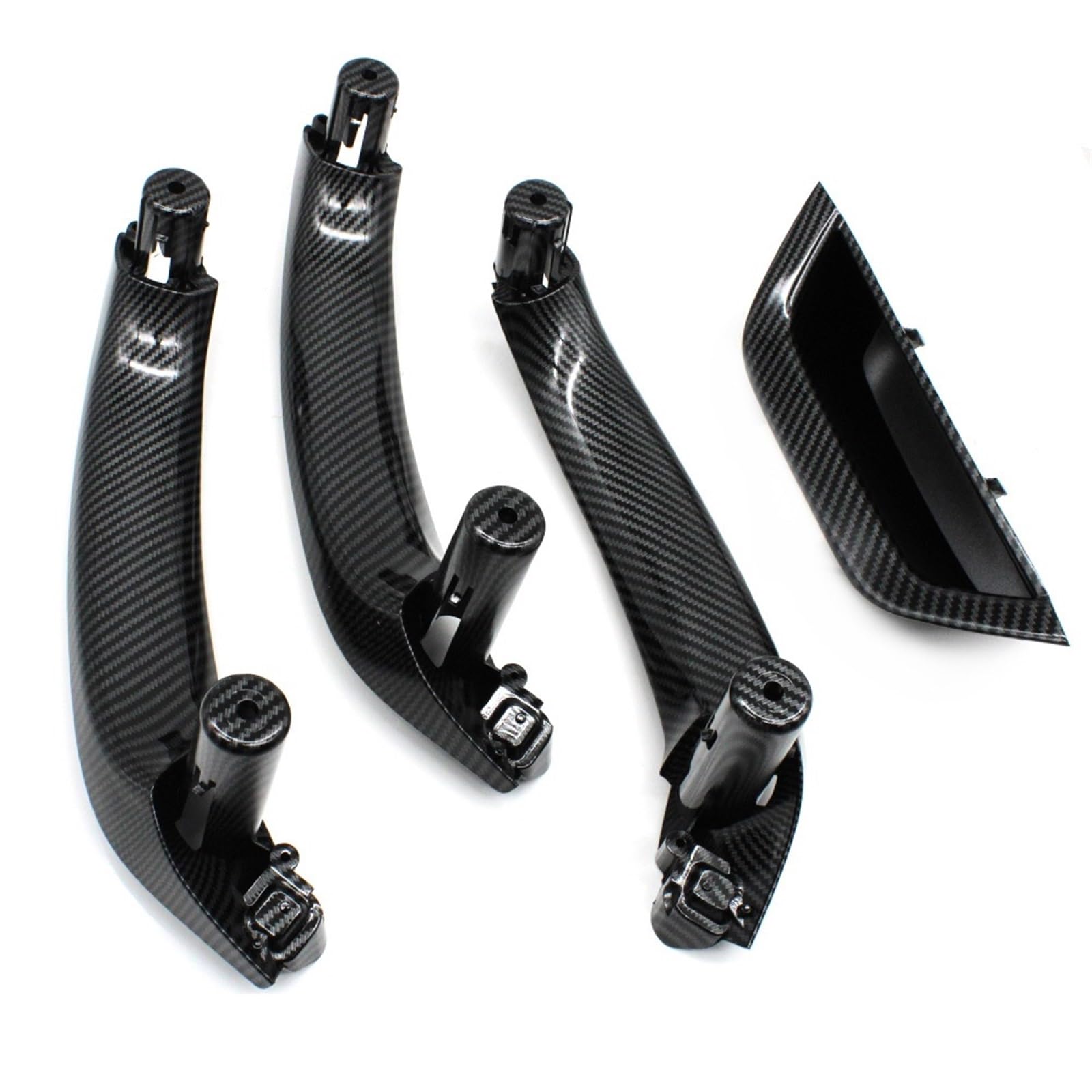 Auto-Innentürgriff Für X3 Für X4 Für F25 Für F26 2010 2011 2012 2013 2014 2015 2016 LHD RHD 4-teiliges Set Innentürgriff-Abdeckplatte Türinnengriff(RHD Carbon Fiber) von ESPYN