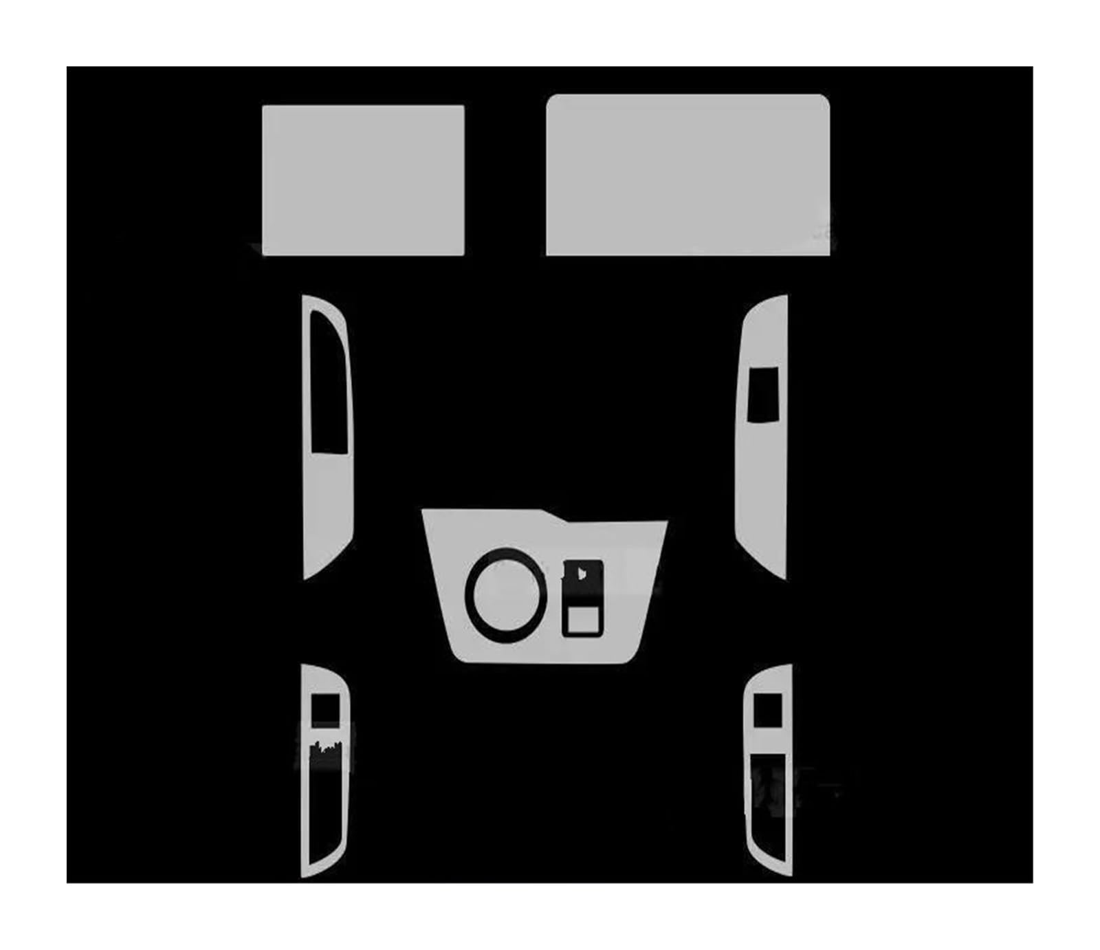 Auto Zierleisten Innen Getriebe Panel Navigation Bildschirm Automotive Innen TPU Schutz Film Abdeckung Anti-Scratch Aufkleber Schützen Für MG Für MG4 EV 2022 Innenzierleiste(RHD) von ESPYN