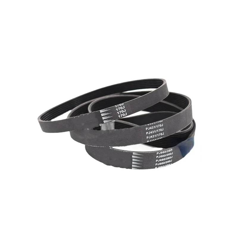 Drive Belt Gerippter Gürtel PJ 515J 520J 525J 530J 535J 540J 550J 560J 562J 567J 570J Sportfahrrad Laufband Heimtrainer Spinning Gürtel Transferriemen(530J-PJ1346,12ribs) von ESPYN