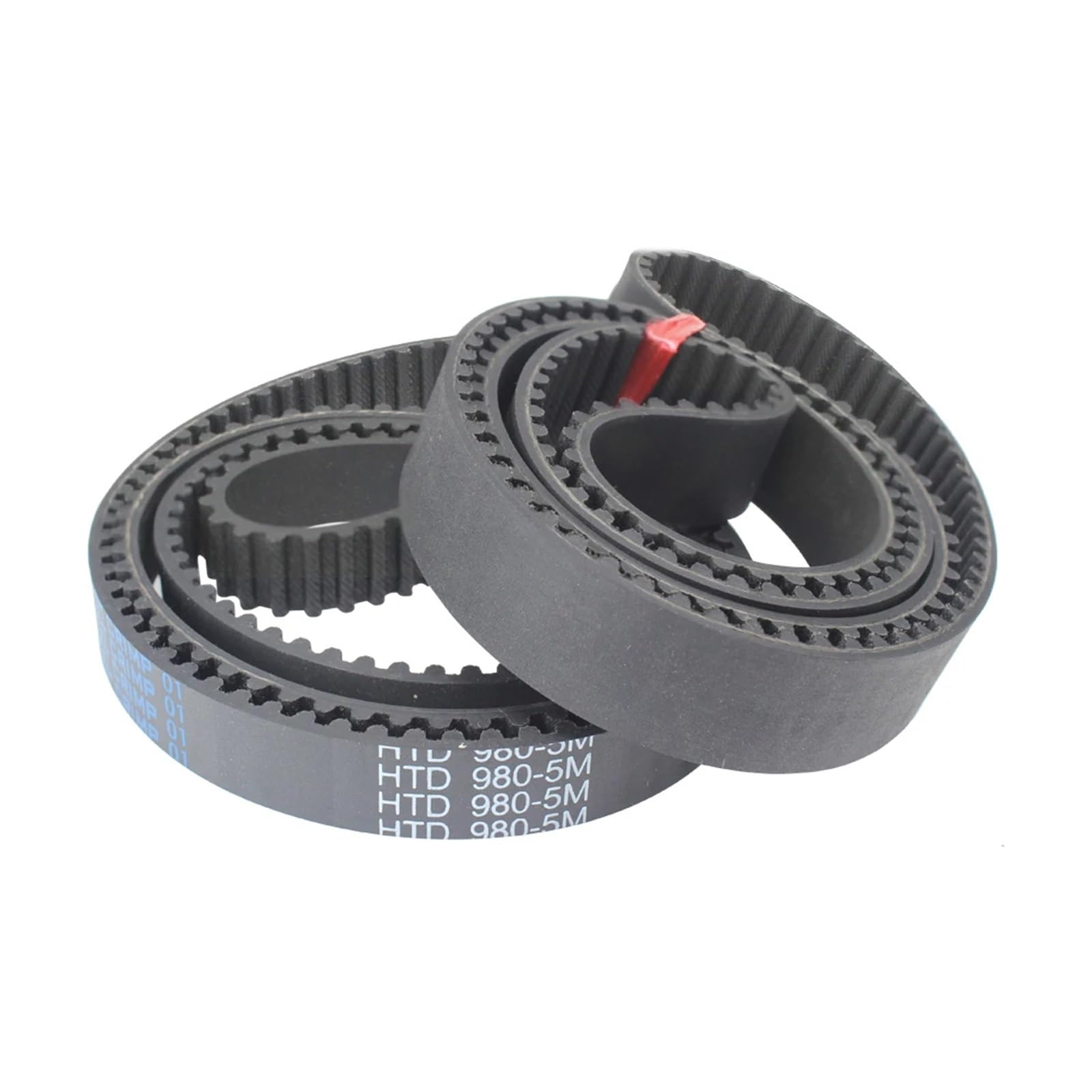 Drive Belt Gummiriemen HTD5M 975/980/985/1000/1015/1025/1035/1040 Kreisbogenzähne Zahnriemenbreite 15/20/25/30 Mm Für 5M Zahnriemenscheibe Transferriemen(HTD5M1015-203 Teeth,1PIECE_30MM) von ESPYN