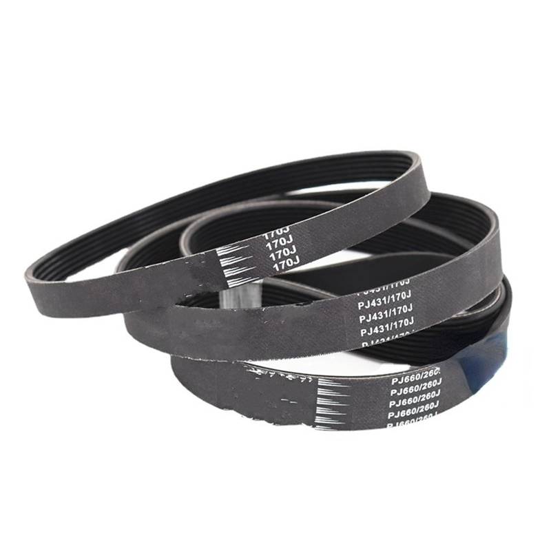 Drive Belt Keilriemen Laufbandriemen Antriebsriemen 230J/PJ584 240J/PJ610 3/5 Rippen Gummi Multi Groove Gürtel Multi Wedge Laufband Motorrad Fitness Transferriemen(230J-PJ584,1PIECE_6RIBS) von ESPYN