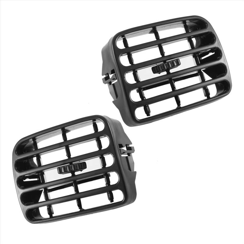 Frontgrill 1 Paar Auto Center Konsole Air Vent Für Clio II 1998-2001 Für Thalia I 2001 2002 2003 2004 2005 2006 Air Jet Intake Grille 7702258375 Kühlergrill von ESPYN