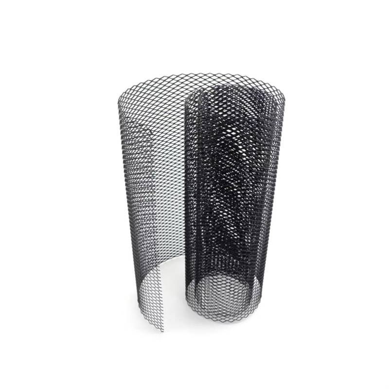 Frontgrill 8mm X 16mm Universal Aluminium Mesh Auto Kühlergrill Front Stoßstange Modifizierte Mesh Blatt Auto Außen Schutz Zubehör Kühlergrill von ESPYN