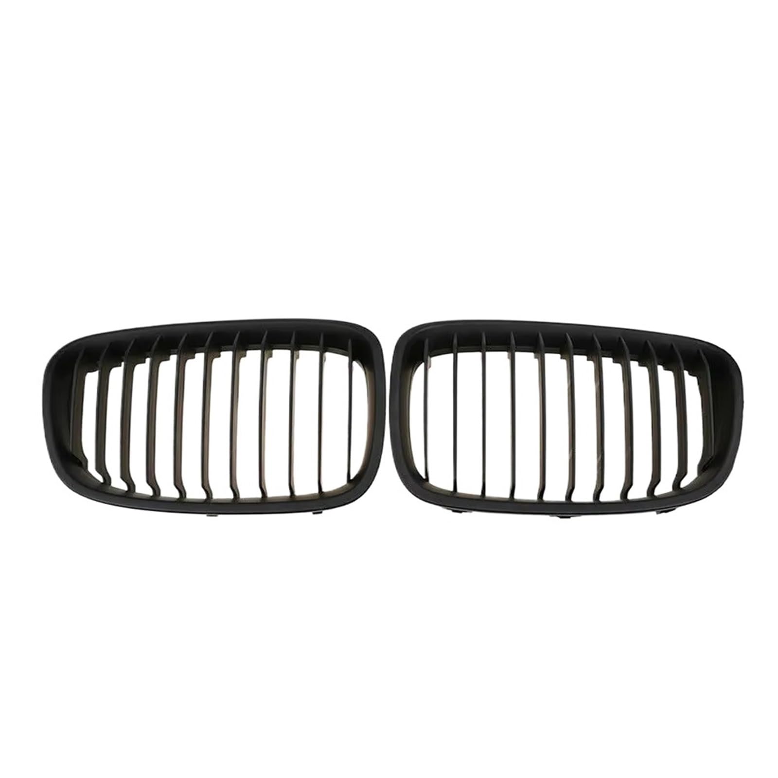 Frontgrill Auto-Frontgrill, Glänzend Schwarz, Vorne Im Diamant-Stil, Grillzubehör Für 1er F20 M140i 118d F21 2012 2013 2014 Kühlergrill(Single-Matte Black) von ESPYN