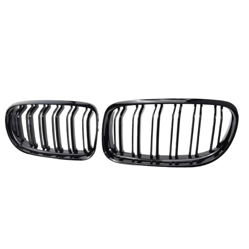 Frontgrill Auto Kühlergrill Grill Vorne Niere Glänzend 2 Linie Doppel Lamellen Für 3 Serie E90 E91 LCi 2009 2010 2011 2012 Auto Styling Kühlergrill von ESPYN