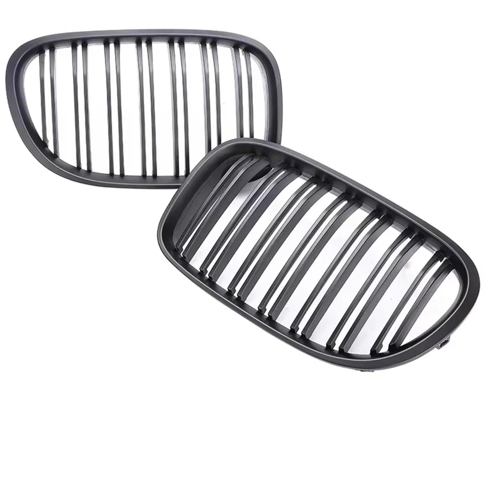 Frontgrill Einlass Unten Vorne Oben Nierenstoßstange Racing Grills Teile Für 7er F01 F02 2008 2009 2010 2011 2012 2013 2014 2015 Glänzend Schwarzer Kühlergrill Kühlergrill(Dual Matte Black) von ESPYN