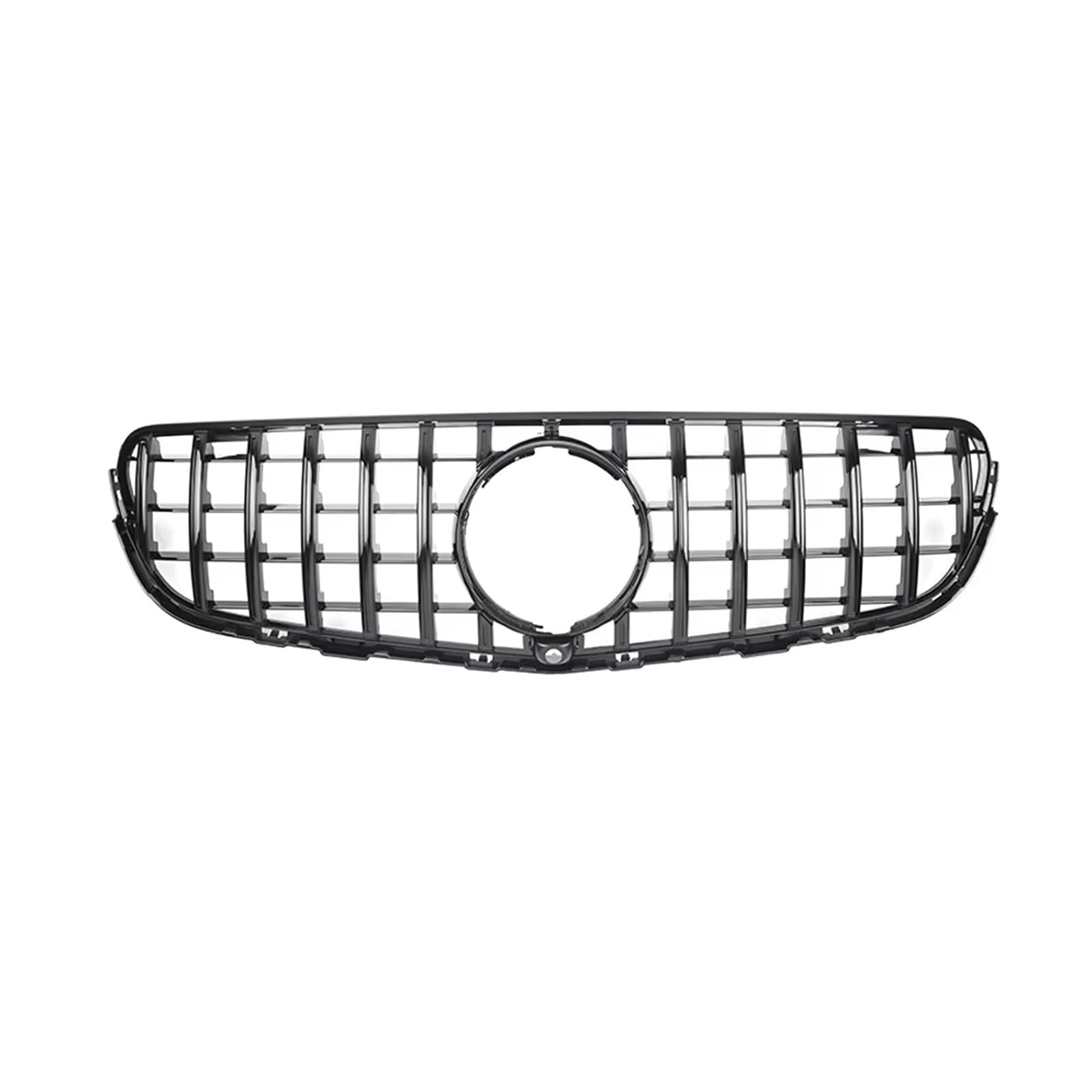 Frontgrill Ersatzteil Diamanten Für GTR-Stil Vorderer Einlass Gitter Stoßstangengrill Gitter Refit Für Benz Für GLC X253 2015–2019 Tuning Kühlergrill(GT-Black) von ESPYN