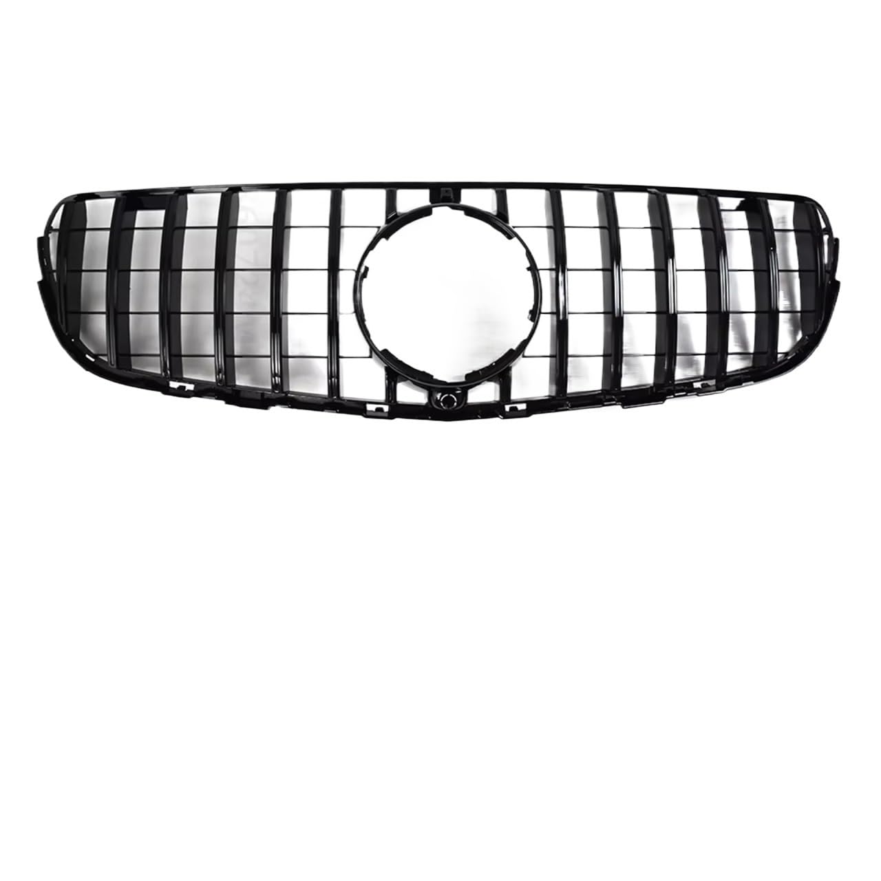 Frontgrill Ersatzteil Diamond GT Style Fronteinlass Mesh Stoßstangengrill Gitter Grill Refit Für Benz Für GLC X253 2015 2016 2017 2018 Tuning Kühlergrill(GT Black) von ESPYN