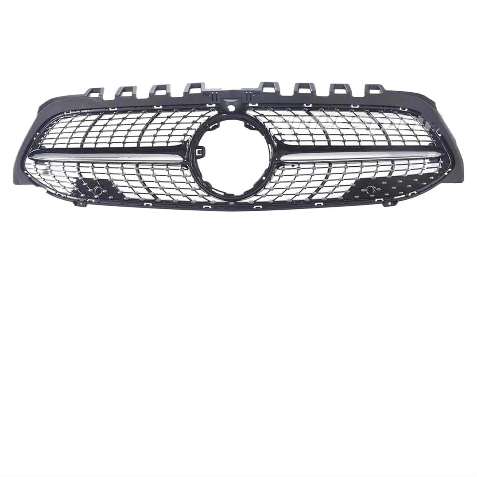 Frontgrill Frontgitter, Geeignet Für Benz A-Klasse W177, Amg, GT-Grill, A35-Grill, Frontstoßstange, Racing-Grill, A180, A200, A250, Gt-Grill 2019+ Kühlergrill(Black diam cam 2019) von ESPYN