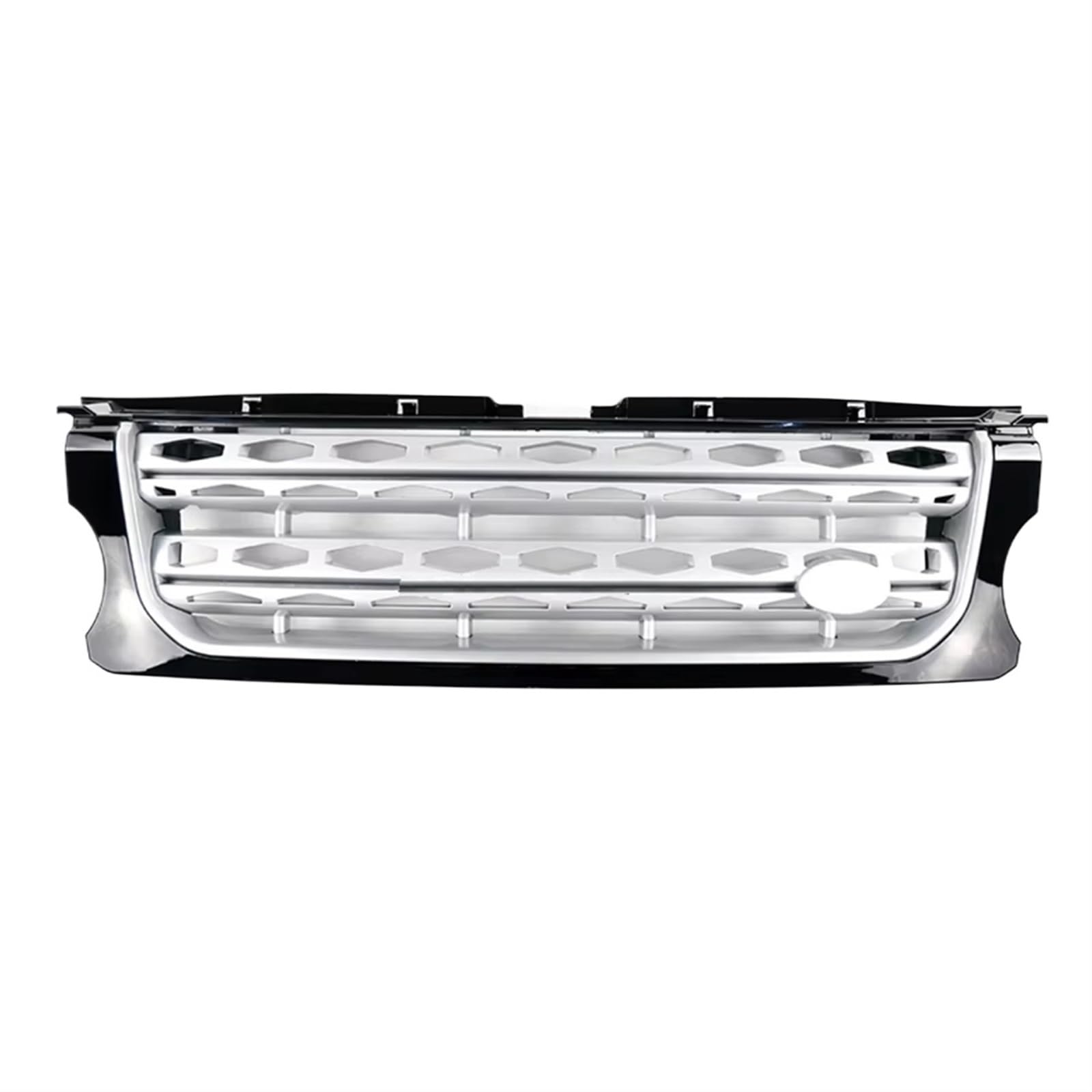 Frontgrill Frontschürze Grille Auto Grill Für Land Für Rover Für Discovery 4 2010-2016 L319 LR043292 LR051300 LR051299 LR024301 Zubehör Kühlergrill(14-16 Silver Black) von ESPYN