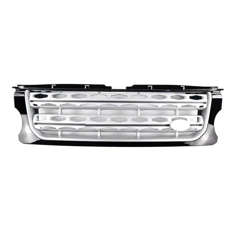 Frontgrill Frontschürze Grille Auto Grill Für Land Für Rover Für Discovery 4 2010-2016 L319 LR043292 LR051300 LR051299 LR024301 Zubehör Kühlergrill(14-16 Silver Black) von ESPYN