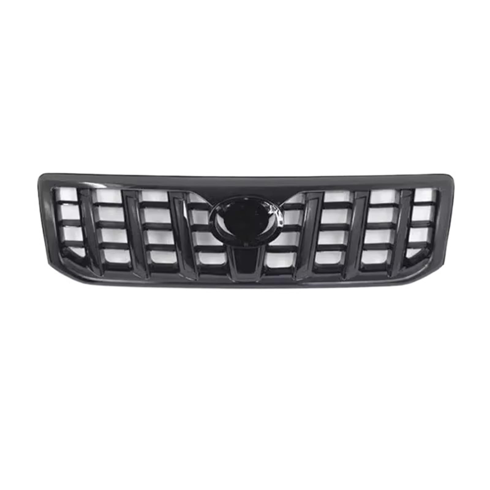 Frontgrill Frontstoßstange Grill Mittelnetz Kühlergrill Für Toyota Für Land Für Cruiser Für Prado LC120 2700 4000 2003 2004 2005 2006 2007 2008 2009 Kühlergrill(Schwarz) von ESPYN