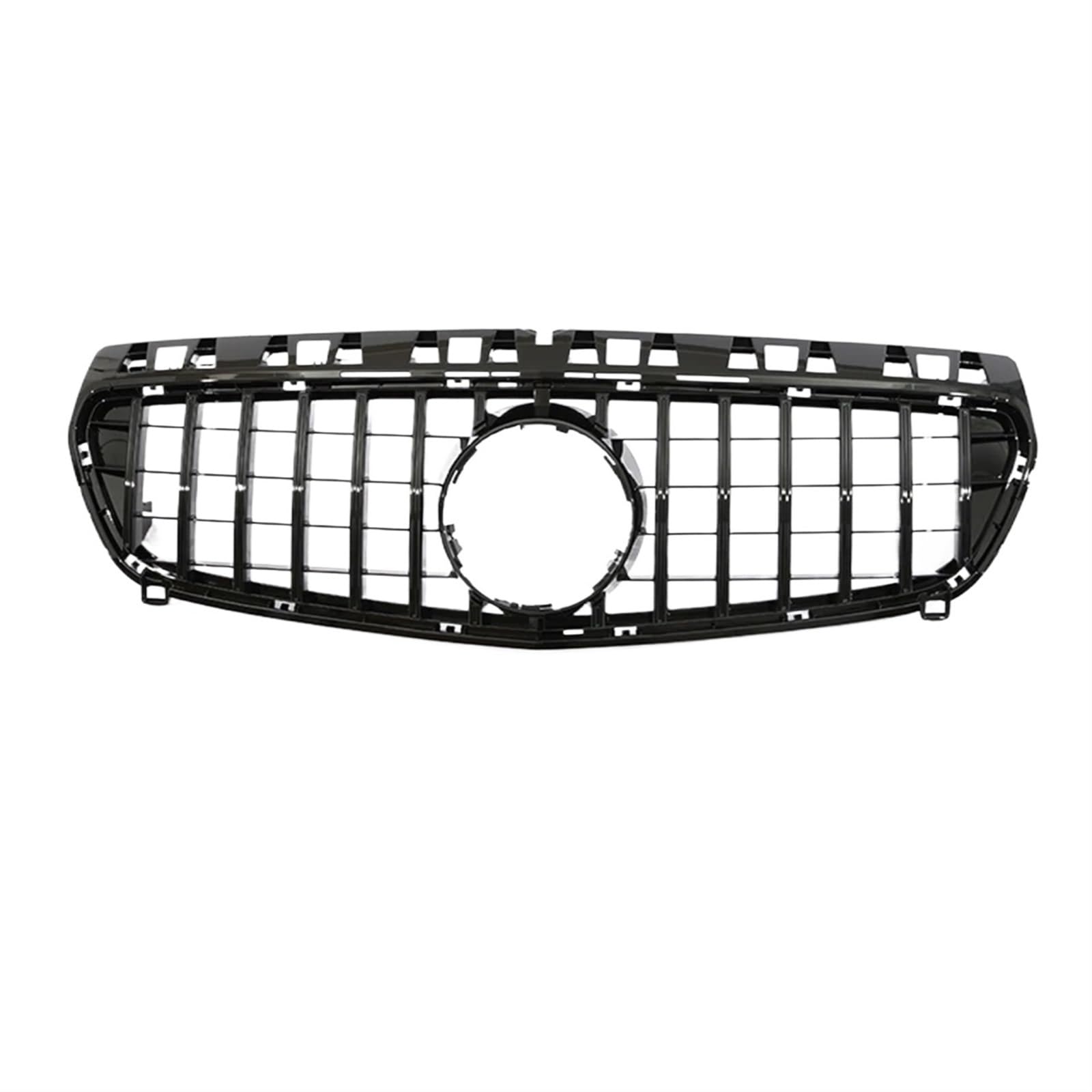 Frontgrill Frontstoßstange Schwarz Silber A45 Stil Für AMG Für GT Kühlergrill Für Benz A Klasse W176 A35 A180 A200 A250 A260 2013 2014 2015 2016 2017 2018 Kühlergrill(13-15 GT Black) von ESPYN