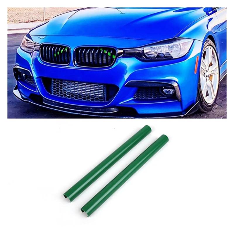 Frontgrill Für F30 F31 F32 F33 F34 F36 F20 F21 F22 F23 G29 Auto Kühlergrill Zierstreifen Auto Styling Dekoration Zubehör Kühlergrill(Green) von ESPYN