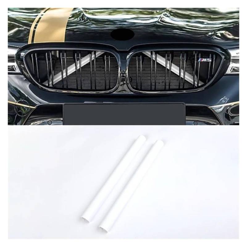 Frontgrill Für F30 F31 F32 F33 F34 F36 F20 F21 F22 F23 G29 Auto Kühlergrill Zierstreifen Auto Styling Dekoration Zubehör Kühlergrill(Weiß) von ESPYN