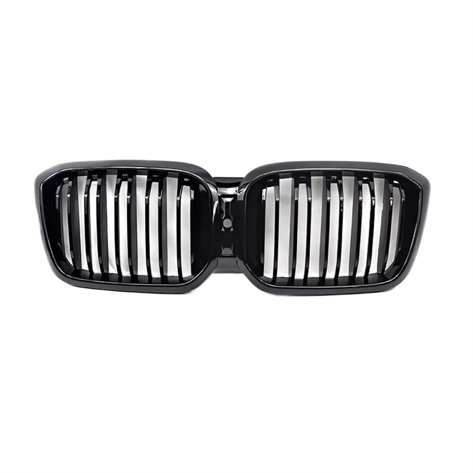 Frontgrill Für X3 X4 G01 G02 LCI 2022+ Glänzend ABS Racing Grills Ersatz Auto Vorderen Stoßfänger Niere Grill Haube Grille Kühlergrill(D) von ESPYN