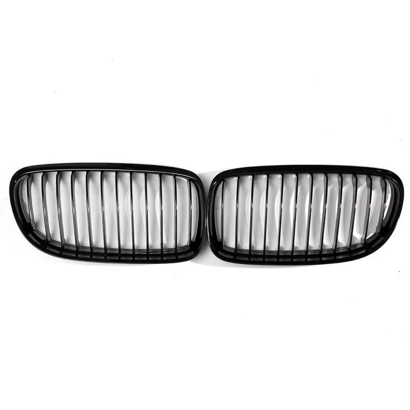 Frontgrill Glänzend Schwarzer Auto-Frontnieren-Ersatzgrill, Renngrill, 51137201967, 51137201970, Für 3er-Serie E90 E91 Limousine 2009 2010 2011 Kühlergrill von ESPYN