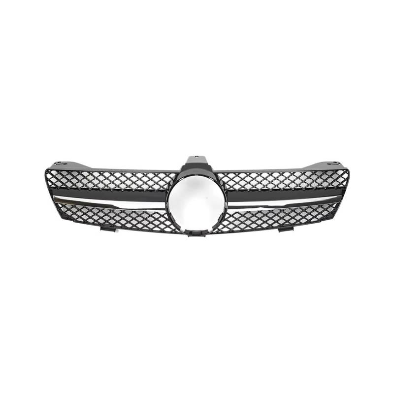 Frontgrill Glänzend Schwarzer Für GTR-Style-Kühlergrill Für Benz Für CLS-Klasse W219 2005 2006-2008 CLS350 CLS550 CLS63 Für AMG Diamond Style-Stoßstangengrill Kühlergrill(A-Chrome Black) von ESPYN