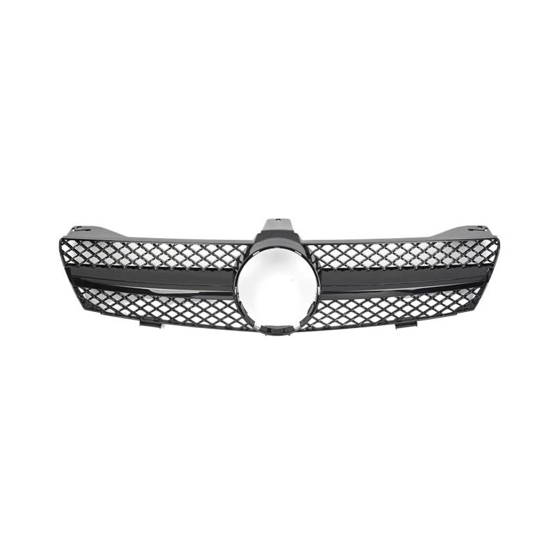 Frontgrill Glänzend Schwarzer Für GTR-Style-Kühlergrill Für Benz Für CLS-Klasse W219 2005 2006-2008 CLS350 CLS550 CLS63 Für AMG Diamond Style-Stoßstangengrill Kühlergrill(A-Glossy Black) von ESPYN