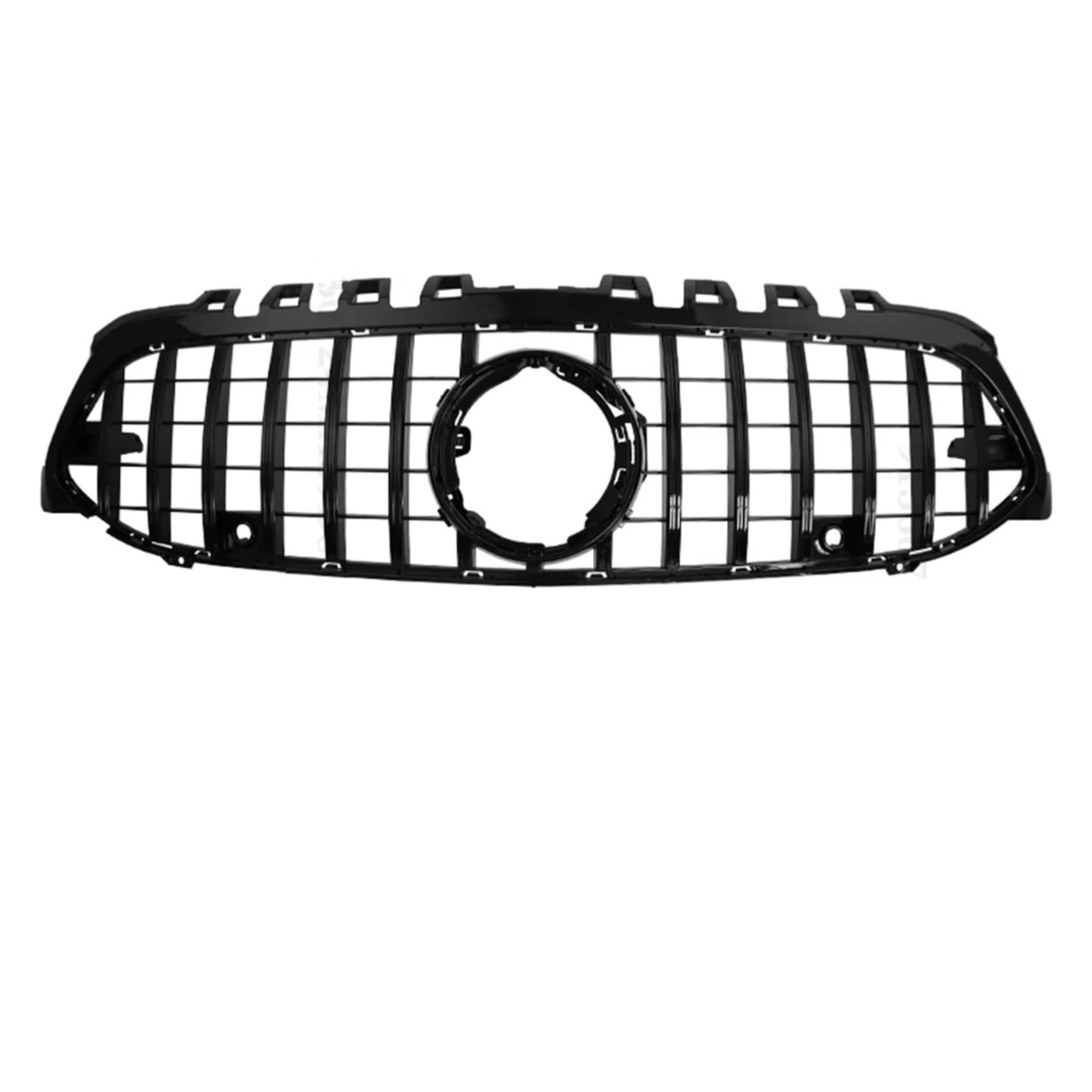 Frontgrill Sport Frontstoßstangengrill Einlassgrill Kühlergitter Tuning Für Benz A-Klasse Oder A35 W177 GT Diamond Style 2019 2020 2021 2022 Kühlergrill(GT Black) von ESPYN