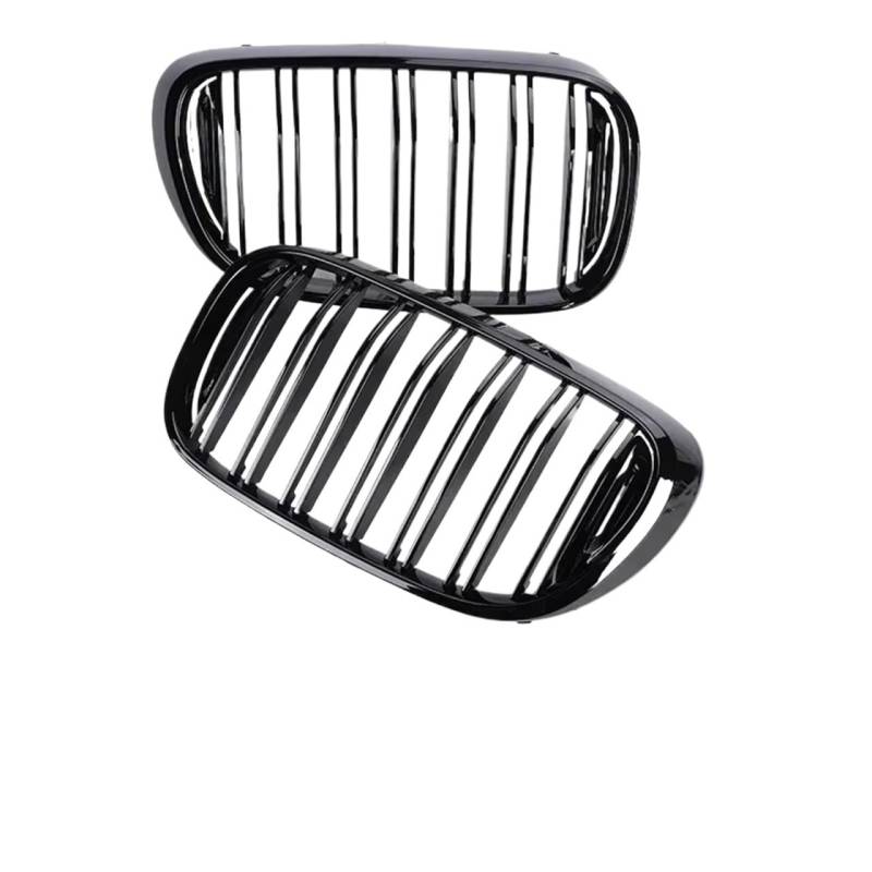 Frontgrill Untere Ansaugung Vorne Stoßstange Niere Refting Grill Carbon Fiber Racing Grille Teile Für 7 Serie G11 G12 2015 2016 2017 2018 2019 Kühlergrill(Dual Gloss Black) von ESPYN