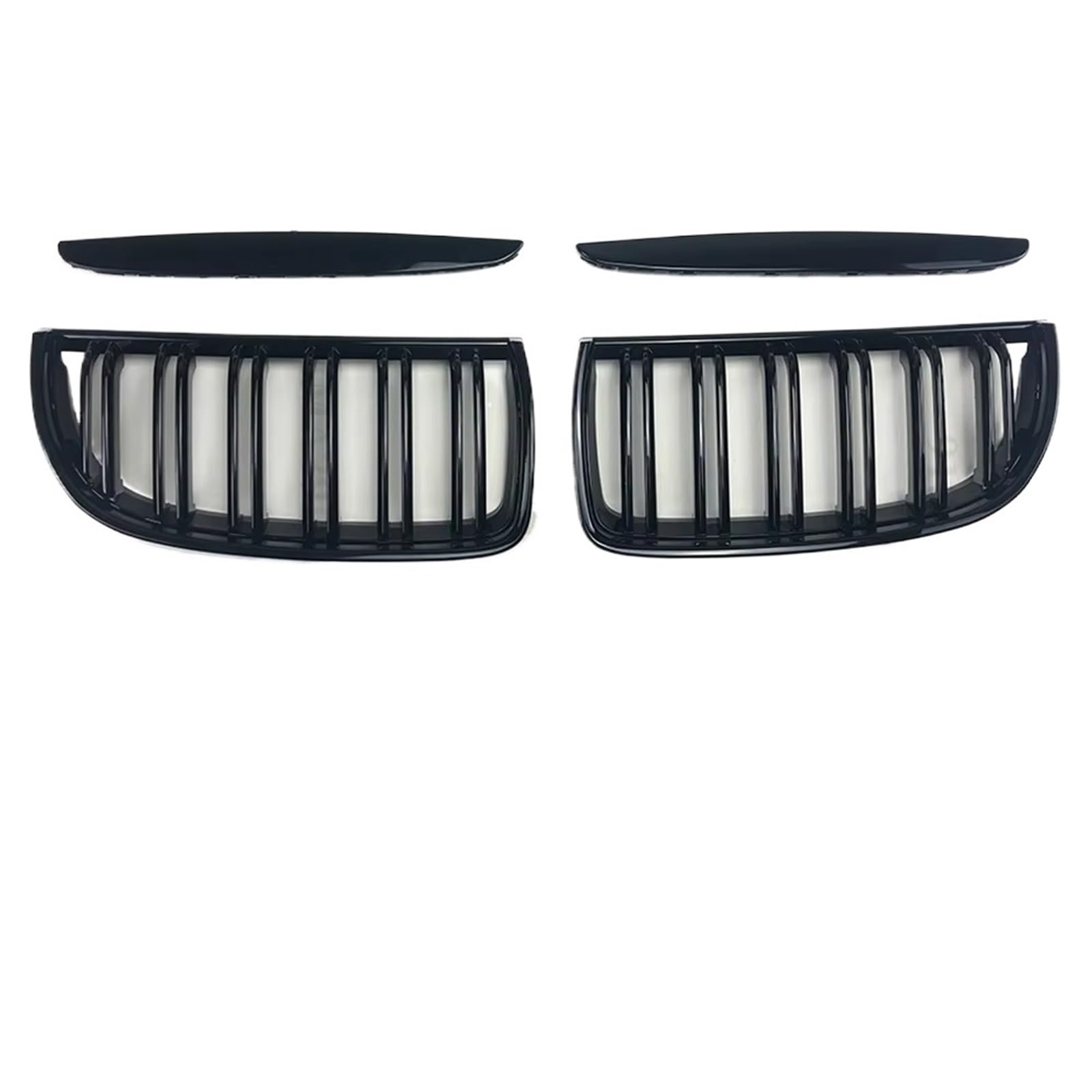 Frontgrill Vorderer Einlass Nierengrill Racing Grill Sport Für E90 E91 3er Serie 325i 320i 330i 335i 2005 2006 2007 2008 2009 2010 2011 2012 Tuning-Zubehör Kühlergrill(05-08 Glossy Black) von ESPYN