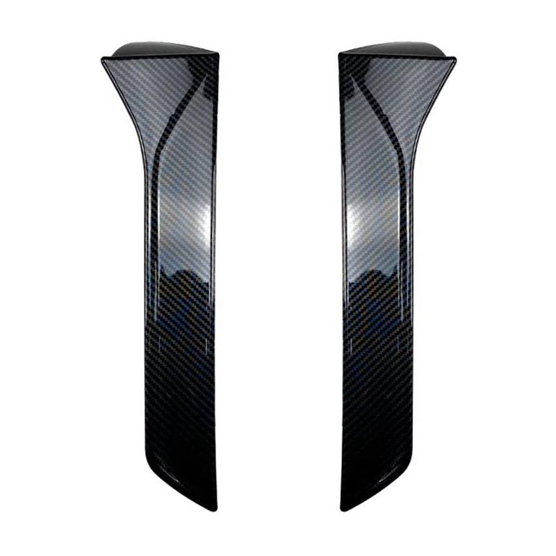 Rear Spoiler Flaps 2 Stück Heckscheiben-Seiten-Autospoiler Heckflügel-Styling Auto-Canards-Splitte Glänzend Schwarz Für Sitz Für Leone 5F Für FR MK3 MK3.5 2012 – 2021 Auto Heckflügel(Kohlefaser) von ESPYN