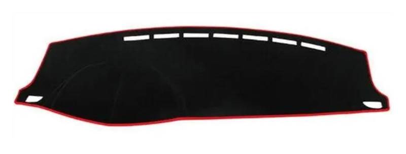 Armaturenbrettmatten Teppich 1PCS Auto Dashboard Vermeiden Licht Pad Instrument Plattform Schreibtisch Abdeckung Matten Teppiche Zubehör Für JAC J5 2010-2013 2014 Auto-Styling(Rot,Lhd) von ESSUE