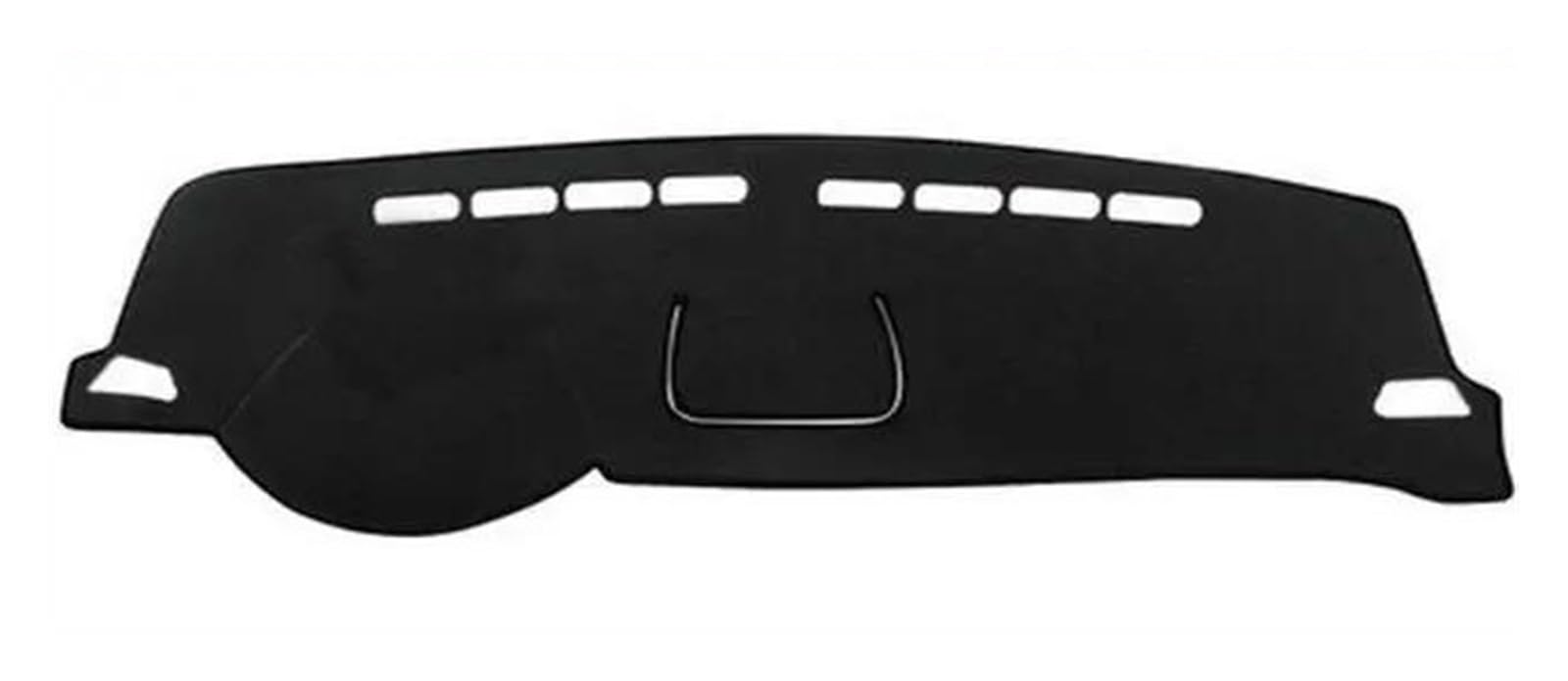 Armaturenbrettmatten Teppich Auto Dashboard Vermeiden Licht Pad Instrument Plattform Schreibtisch Abdeckung Matten Teppiche Für JAC S2 JS2 Für SEI 2 2015 2016 2017 2018 2020 2021(Schwarz) von ESSUE